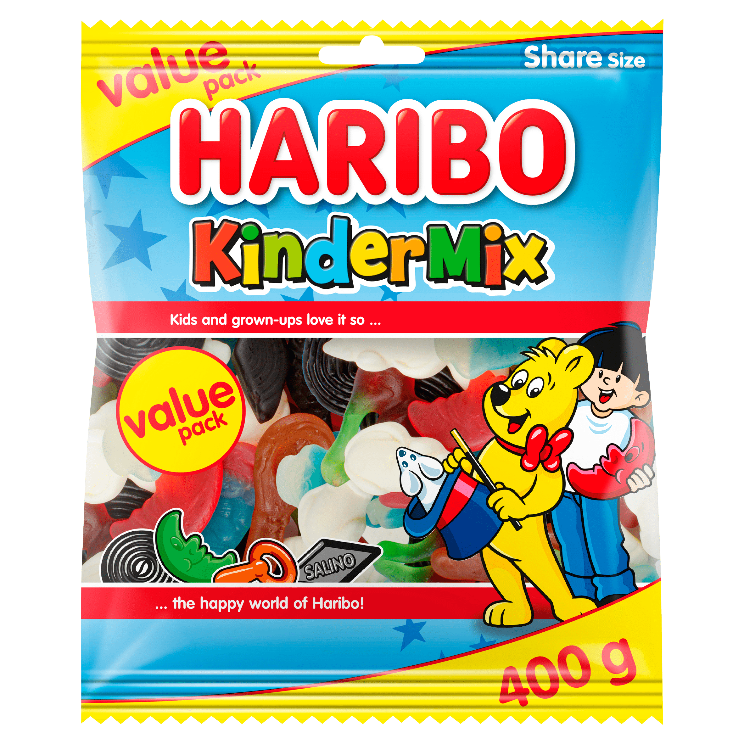 Haribo Kindermix Voordeelverpakking Zak 400 G