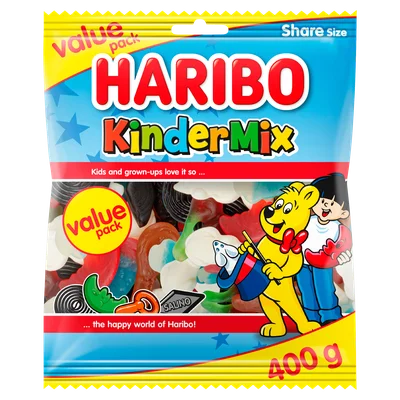 Haribo Kindermix Voordeelverpakking Zak 400 G