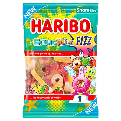 Haribo Sour mix Zak 200 g