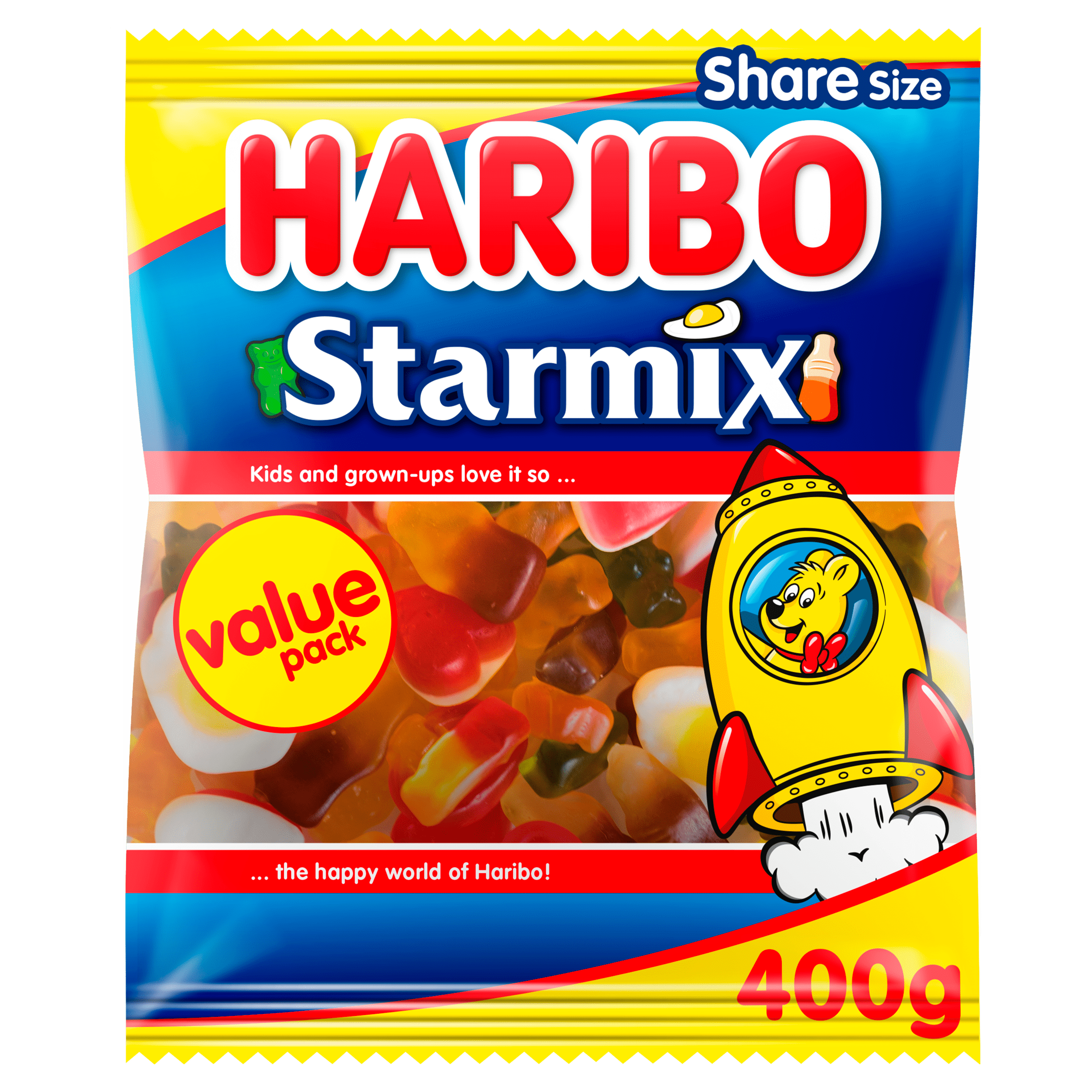 Haribo Starmix Voordeelverpakking Zak 400 g