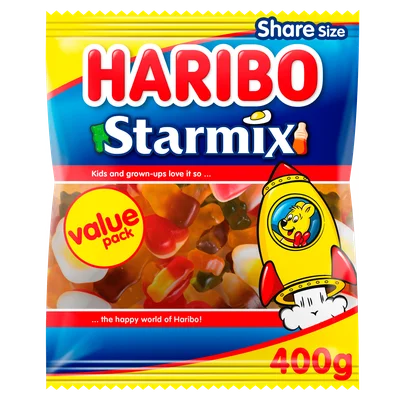 Haribo Starmix Voordeelverpakking Zak 400 g