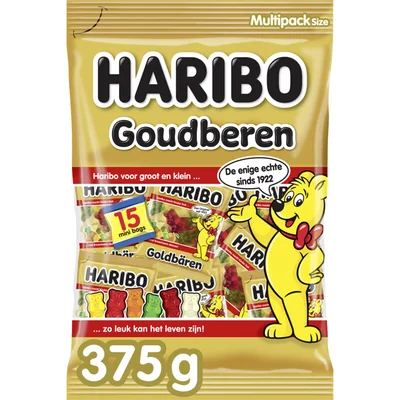 Haribo Goudberen multipack