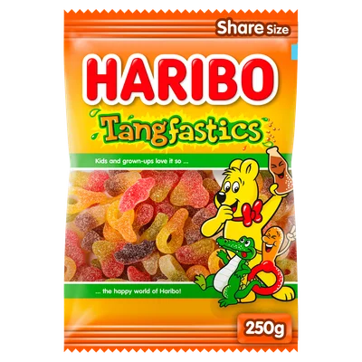 Haribo Tangfastics Zak 250 g