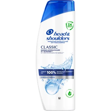 Head & Shoulders Classic Shampoo 625ml. Tegen roos, talg, jeuk