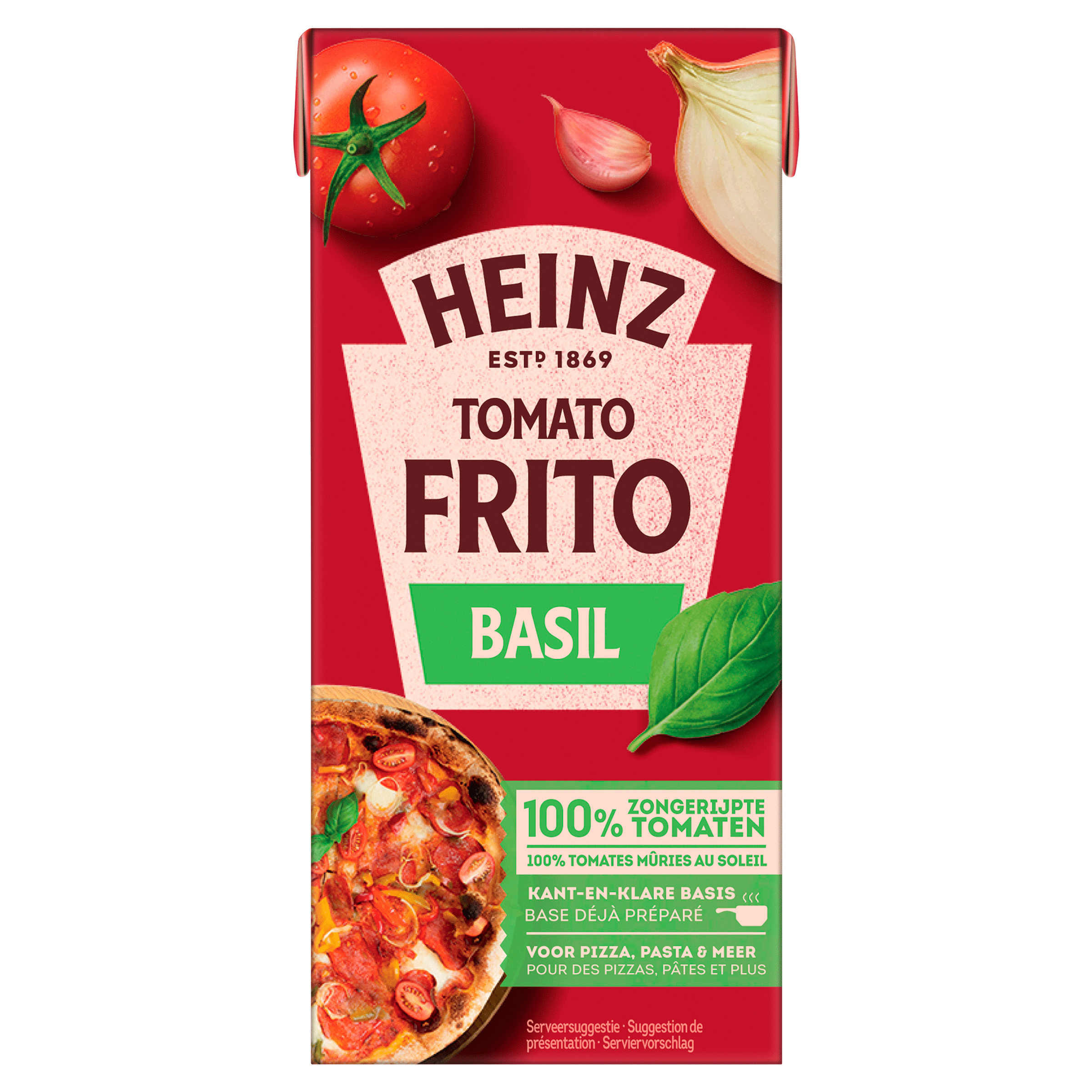 Heinz Tomatensaus Basil Pak 350 g