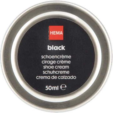 HEMA Schoencrème Zwart 50ml