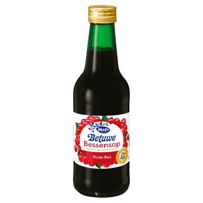 Hero Betuwe Bessensap Rode bes Fles 250 ml