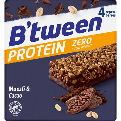 Hero Btween protein muesli & cacao 4 st.