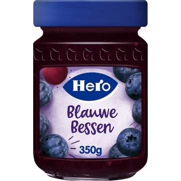 Hero Fruitspread Bosbessen 350 g