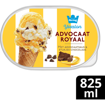 Hertog IJssalon advocaat royaal Kuipje 825 ml