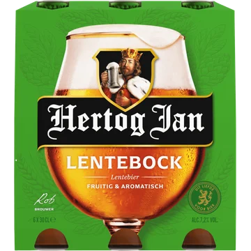 Hertog Jan Lentebok Speciaalbier Fles 6 x 30 cl