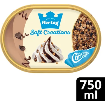 Hertog Softijs Chocoladesaus & Topping 750 ml