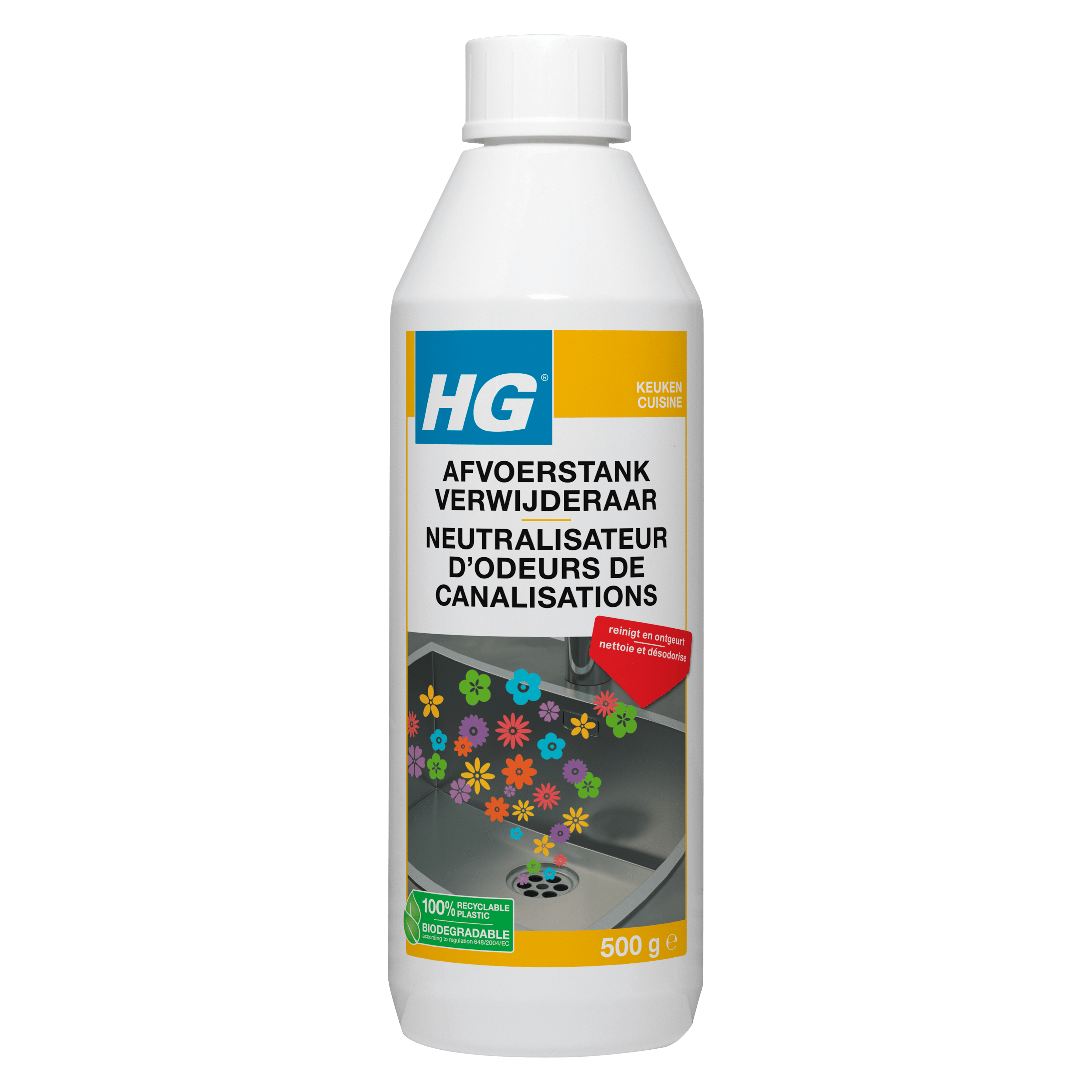 HG Afvoerstank verwijderaar Fles 500 ml