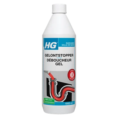 HG Gel ontstopper Fles 1000 ml