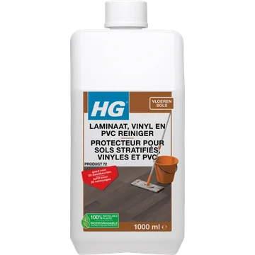 HG laminaat, vinyl en PVC reiniger 1L