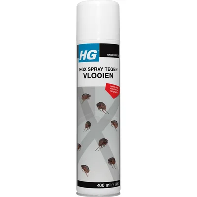 HG X spray tegen vlooien