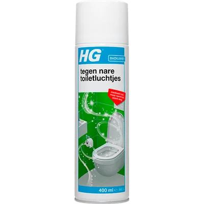 HG tegen nare toiletluchtjes
