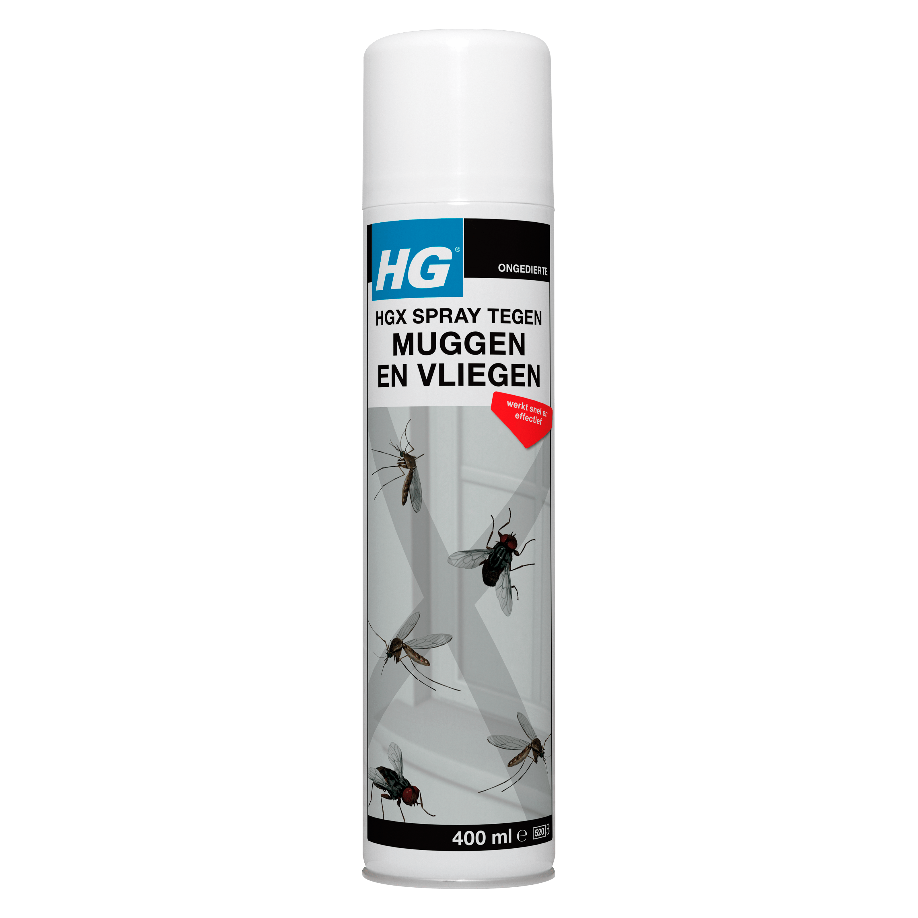 HGX Spray tegen muggen&amp;vliegen Spuitbus 400 ml