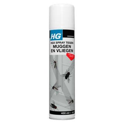 HGX Spray tegen muggen&amp;vliegen Spuitbus 400 ml