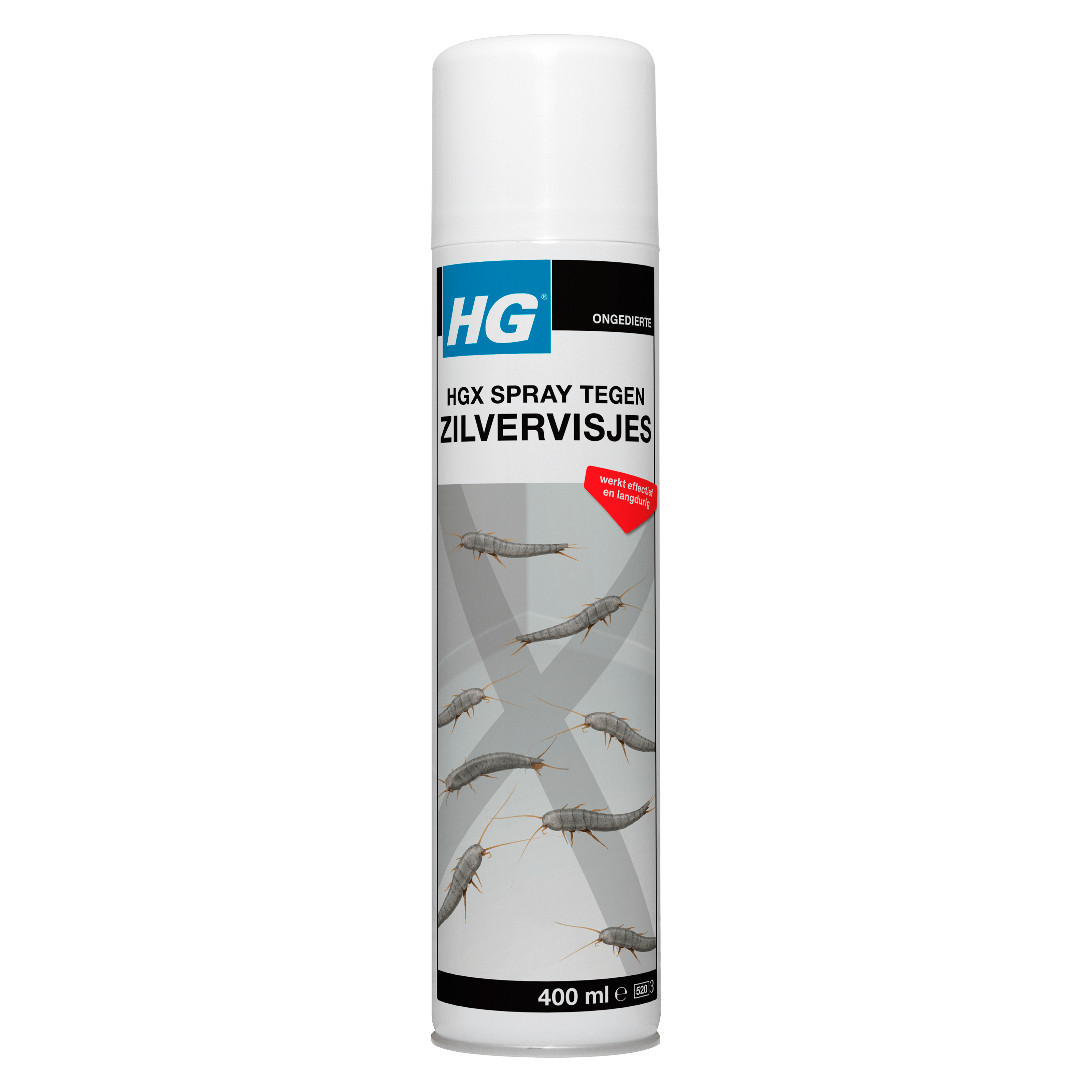 HGX Spray tegen zilvervisjes Spuitbus 400 ml