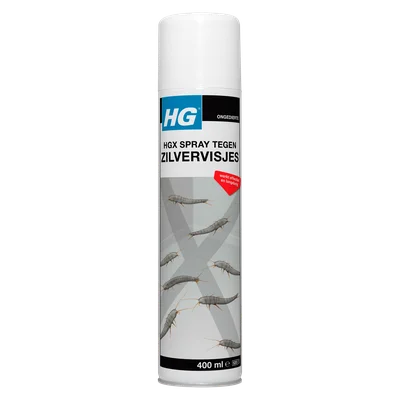 HGX Spray tegen zilvervisjes Spuitbus 400 ml