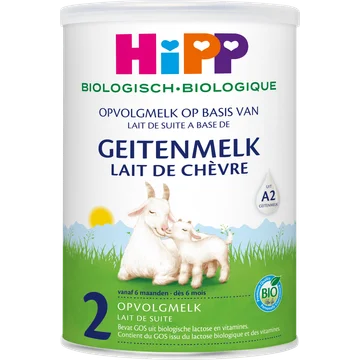 HiPP Biologisch Opvolgmelk op Basis van Geitenmelk 2 vanaf 6 Maanden 400 g