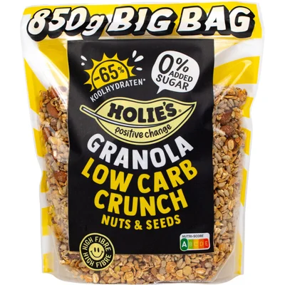 Holie's Granola Low Carb Crunch Nuts & Seeds Big Bag 850 g