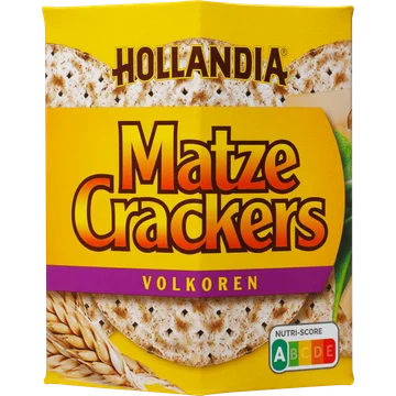 Hollandia Matze Crackers Volkoren 16 Stuks
