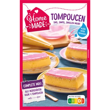 Homemade Tompoucen mix Doos 225 g