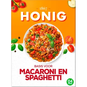 Honig Maaltijdmix voor Macaroni en Spaghetti Dubbelpak 2 x 41 g