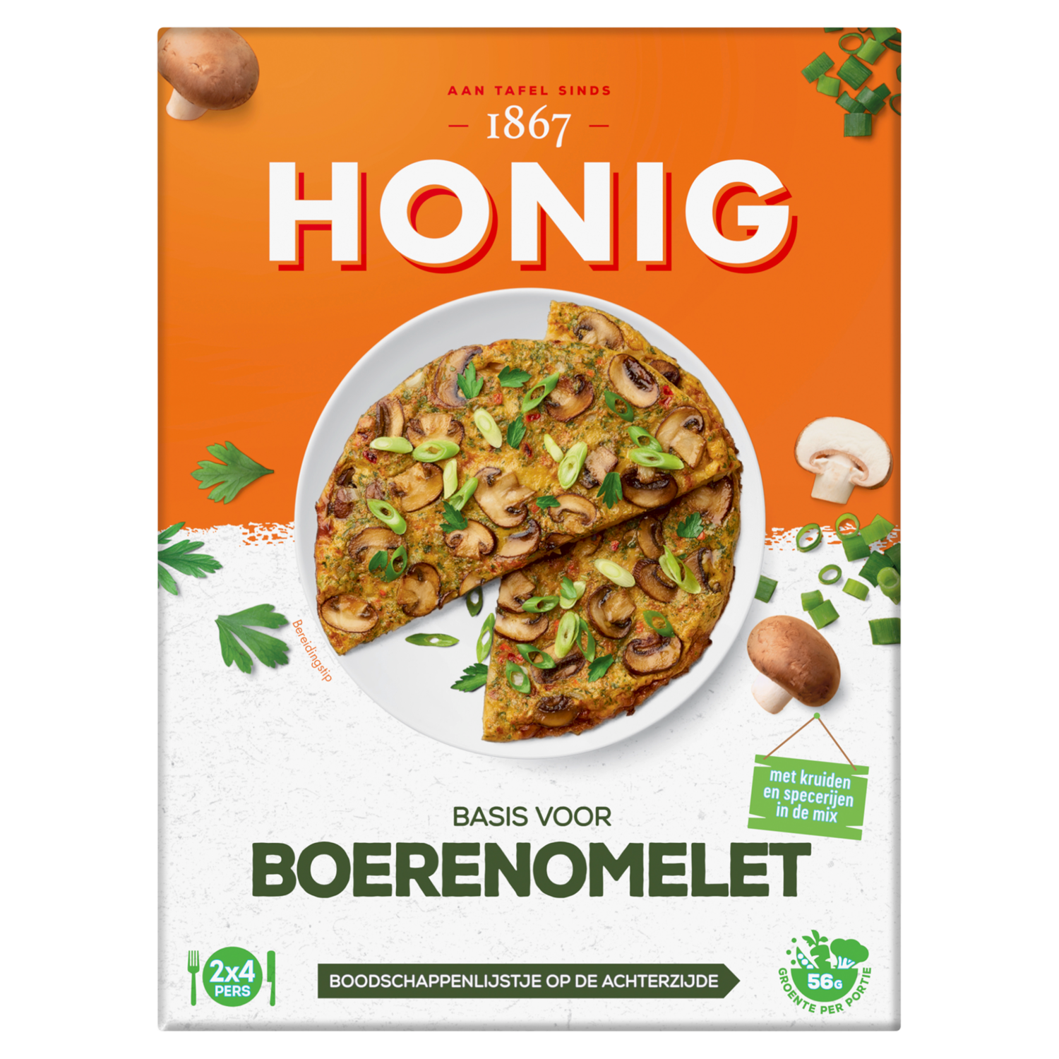 Honig Kruidenmix boerenomelet