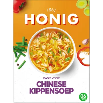 Honig Soep in Droge Vorm Basis voor Chinese Kippensoep 56g