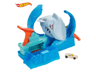 Hot Wheels Racebaanset haai City