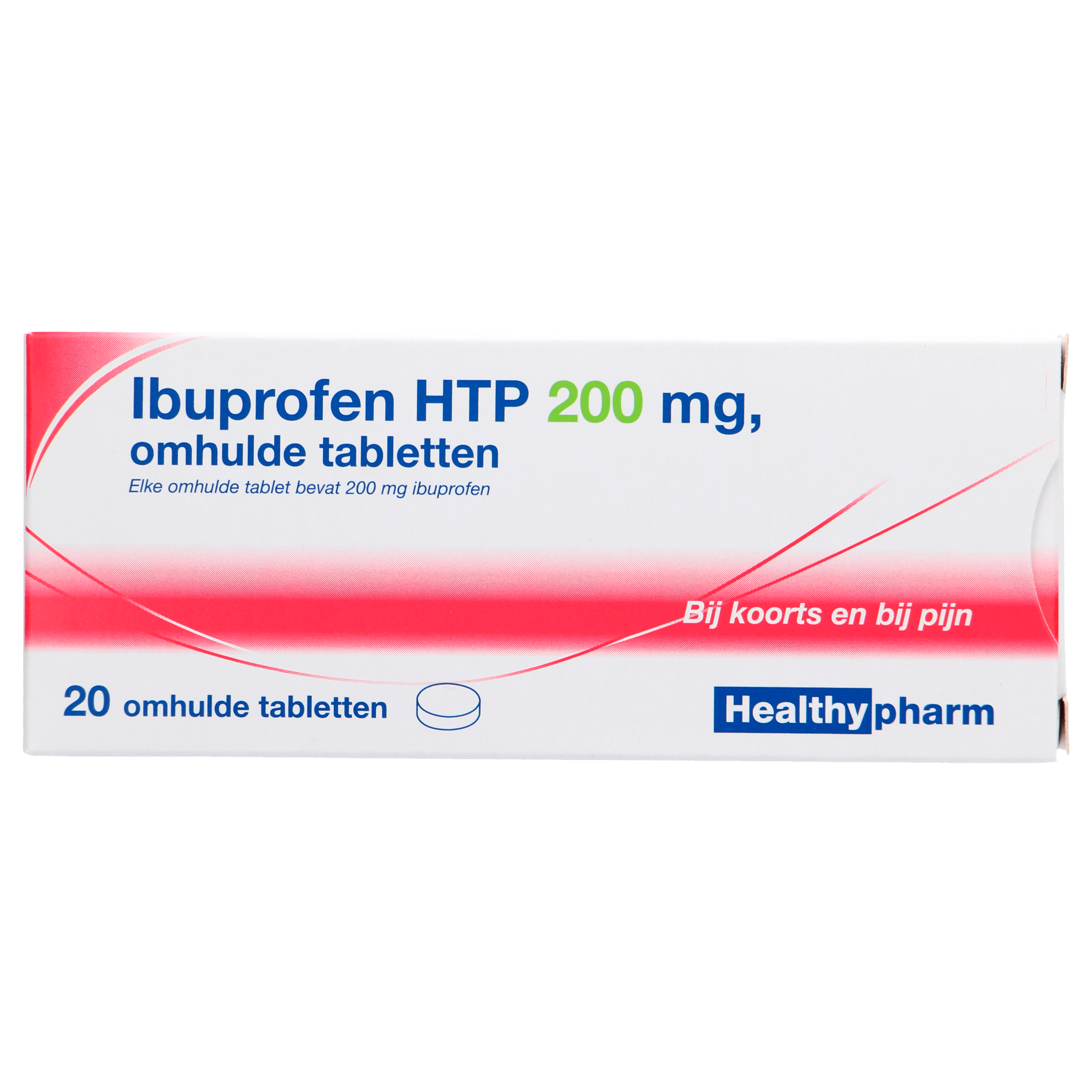 HTP Ibuprofen 200 mg Doos 20 st