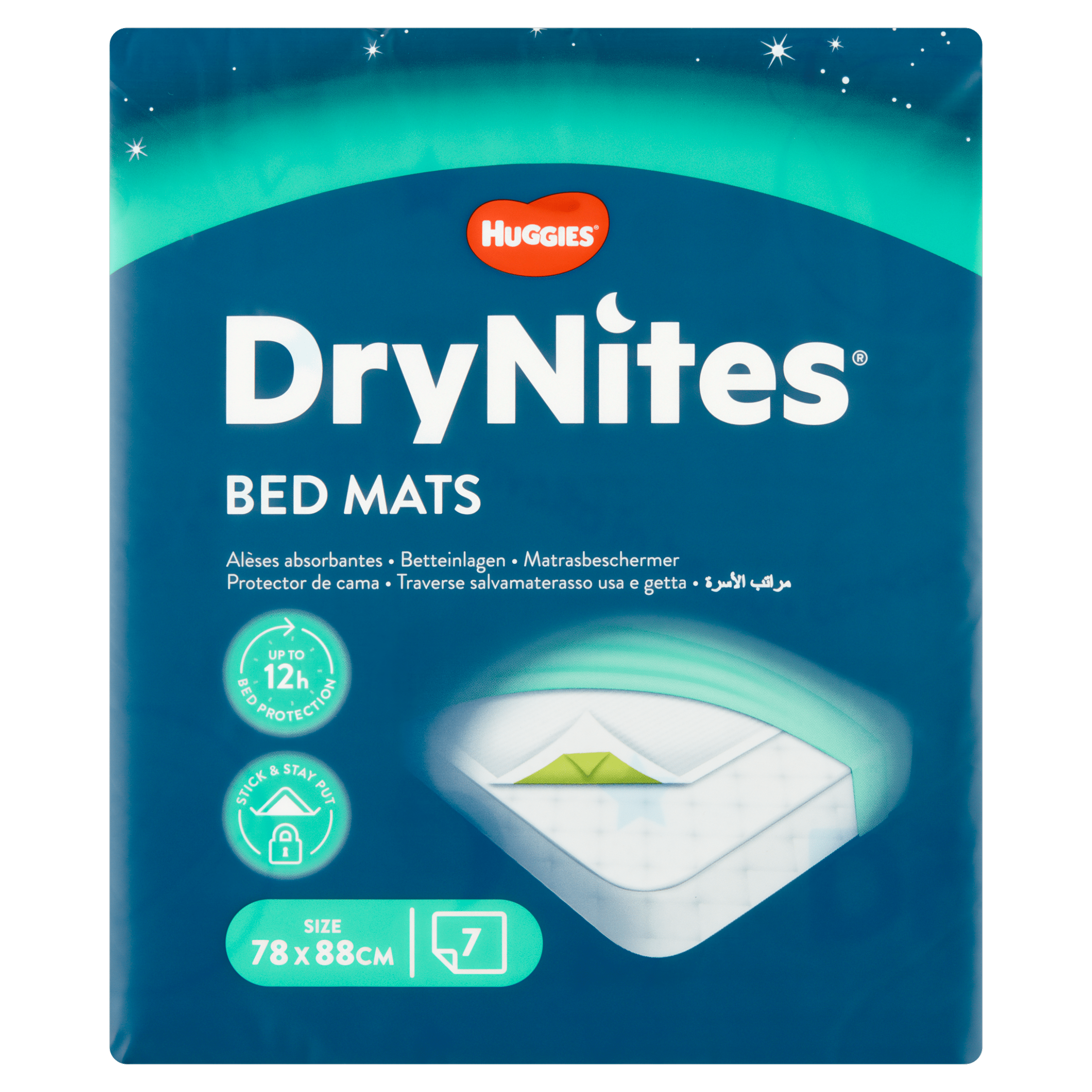 Huggies Drynites Bedmats Pak 7 st