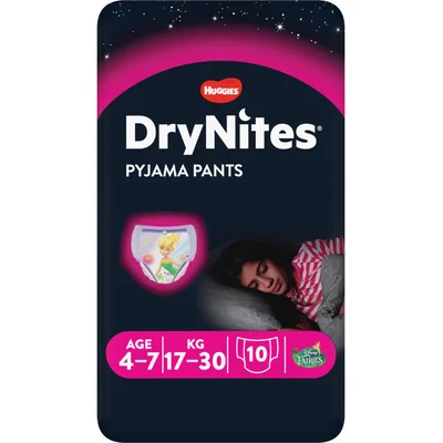 Huggies DryNites luierbroekjes meisje 4-7 jaar