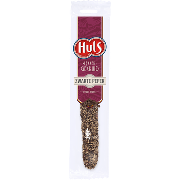 Huls lekker gekruid zwarte peper 100 g