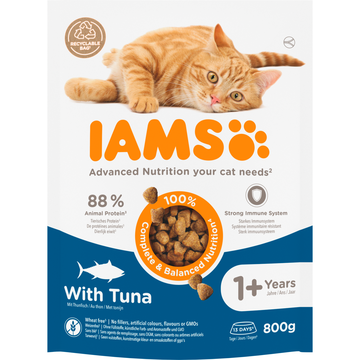 Iams Kattenvoer tonijn