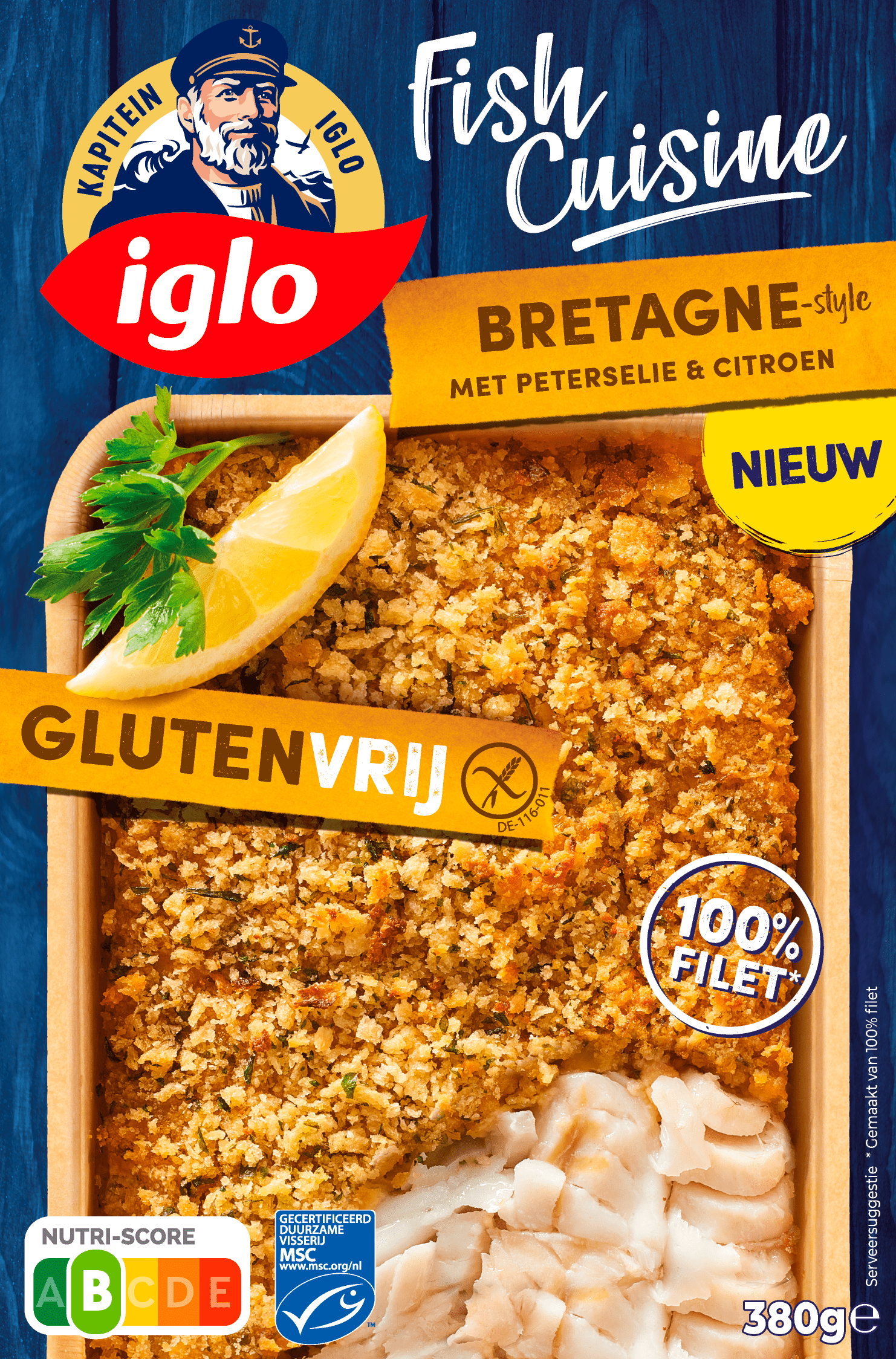 Iglo Fishcuisine Bretange glutenvrij