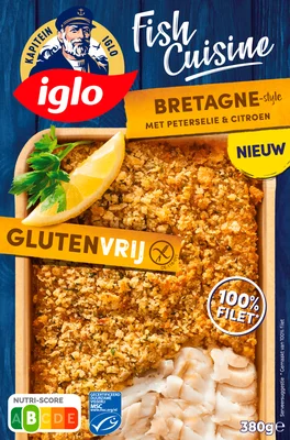 Iglo Fishcuisine Bretange glutenvrij