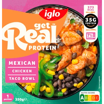 Iglo Get Real Mexicaanse Kipbowl 350g