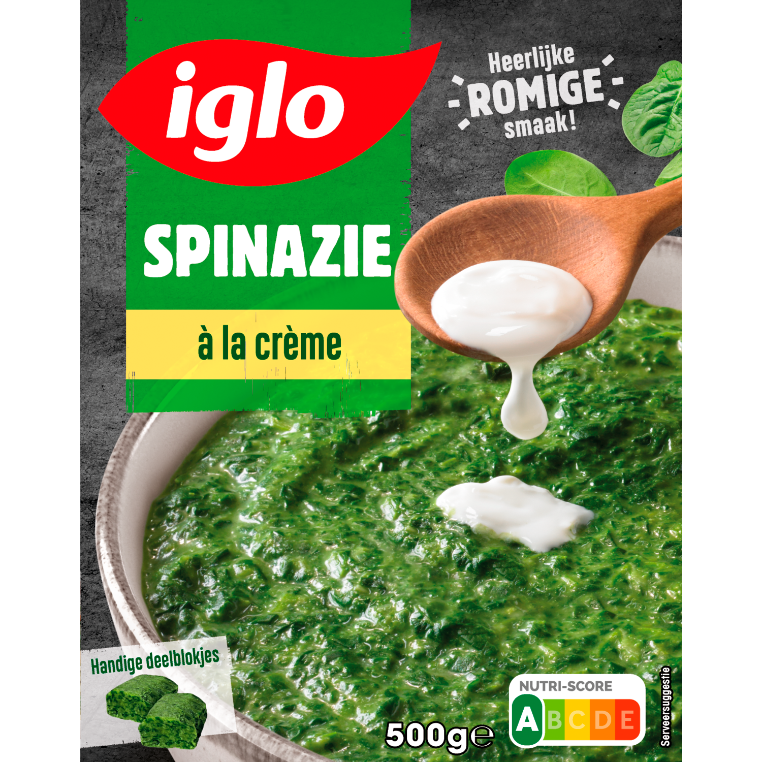 Iglo Spinazie a la creme Doos 500 g