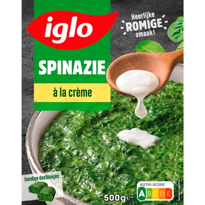 Iglo Spinazie a la creme Doos 500 g