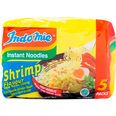 Indomie Noodles shrimp 5 stuks