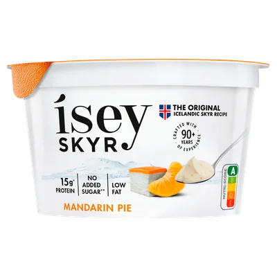 Isey Skyr Skyr manderin pie Kuipje 170 g