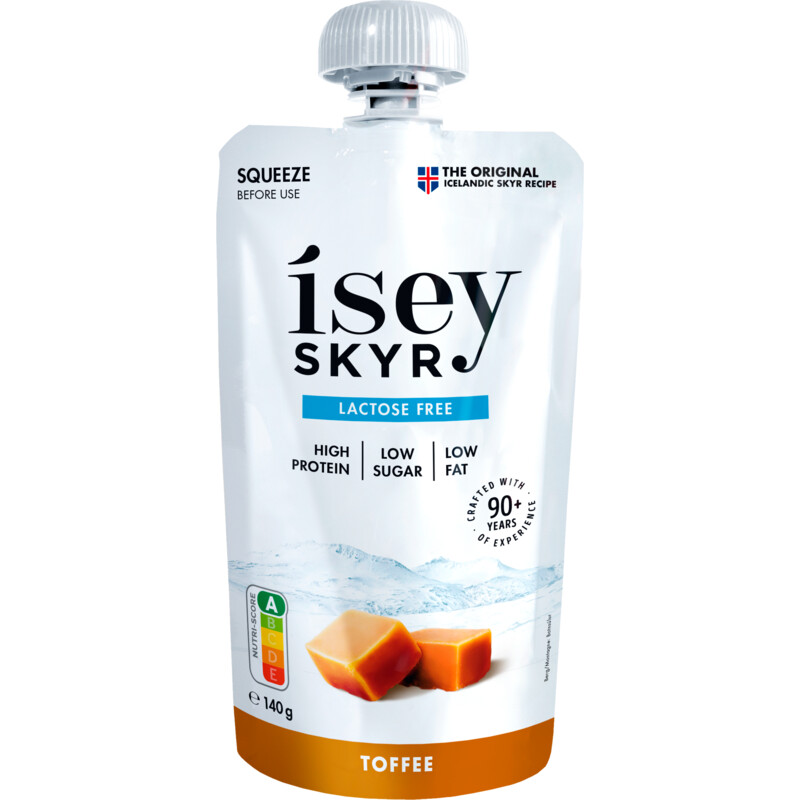 Isey Skyr on-the-go toffee