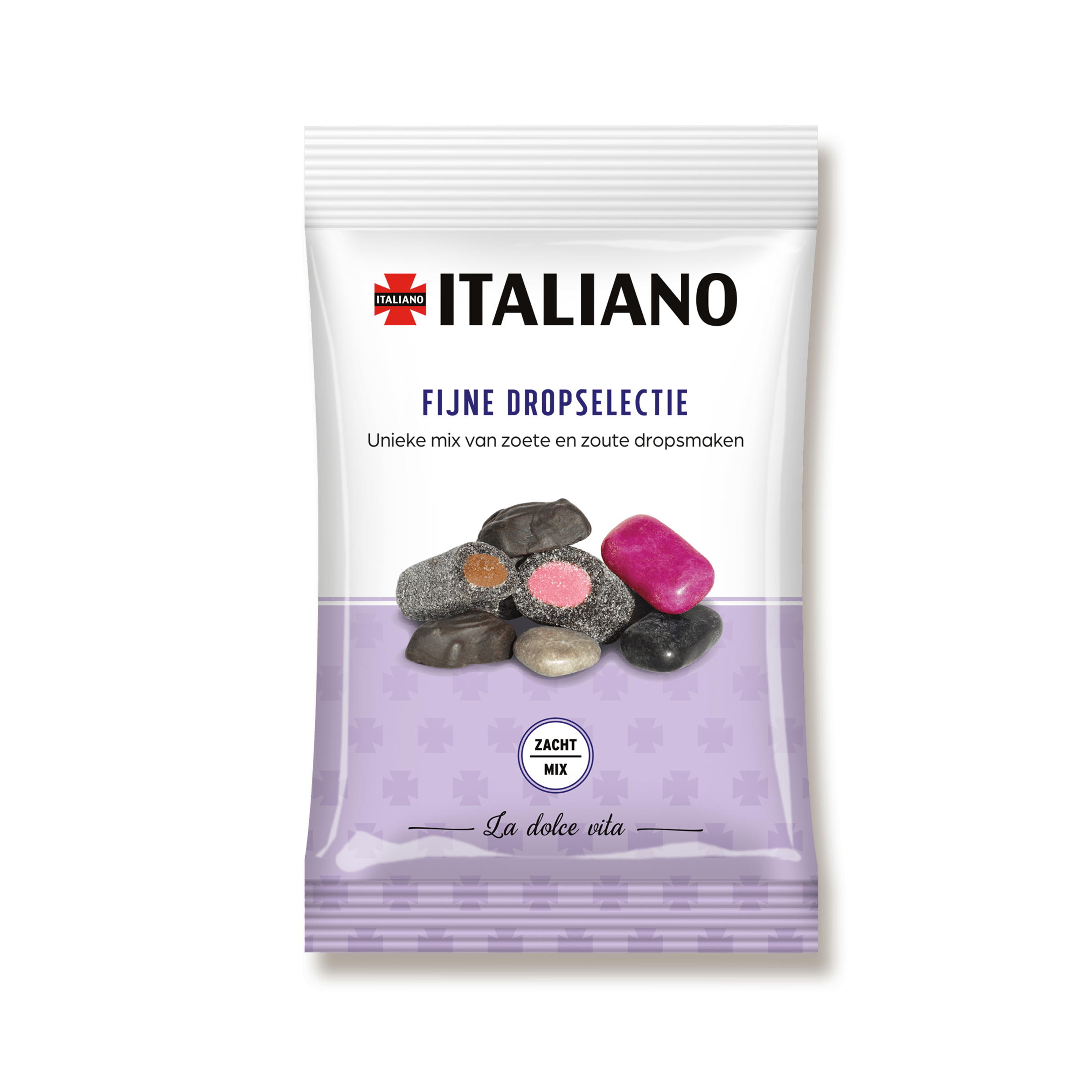Italiano Fijne drop selectie Zak 140 g