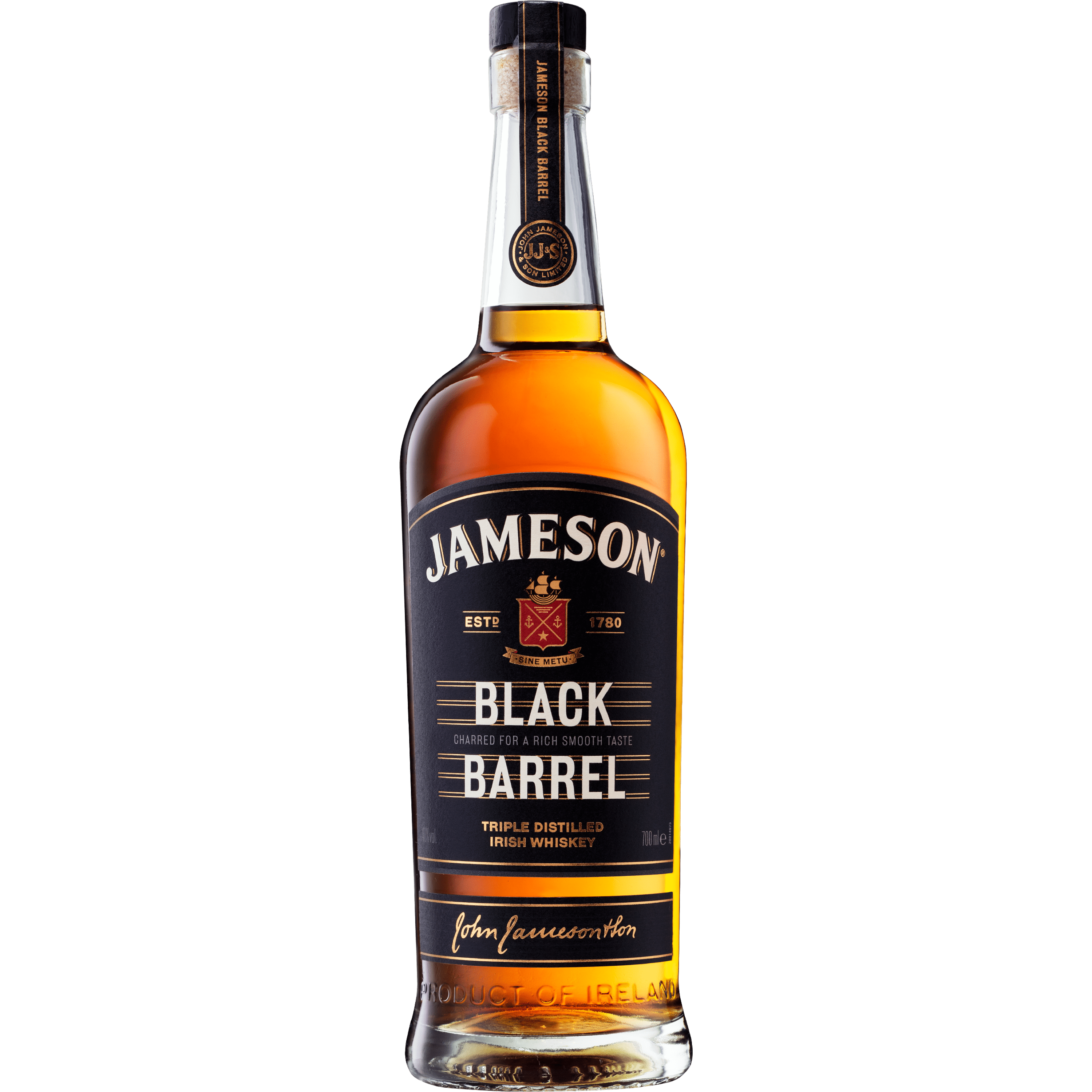 Jameson Black barrel