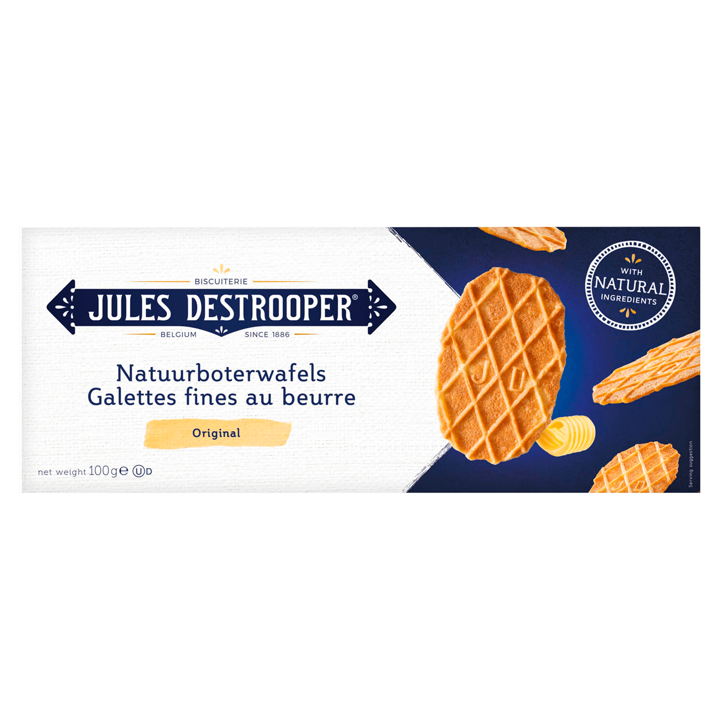 Jules Destrooper Boterwafels Doos 100 g