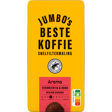 Jumbo's Beste Koffie Grove Filtermaling Aroma 500 g